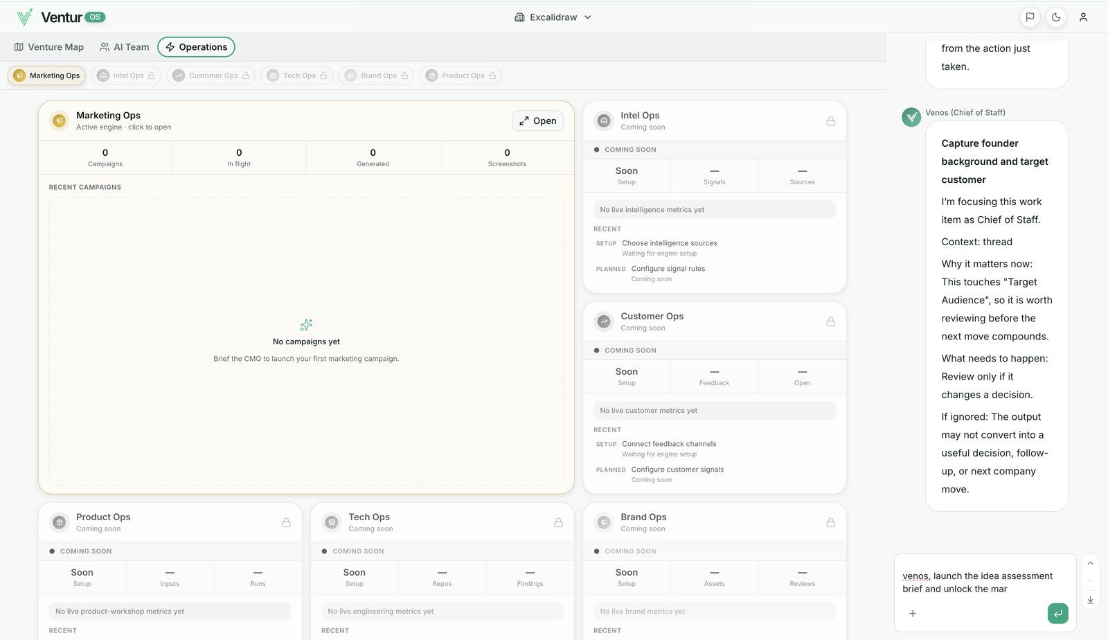 Operations graph view